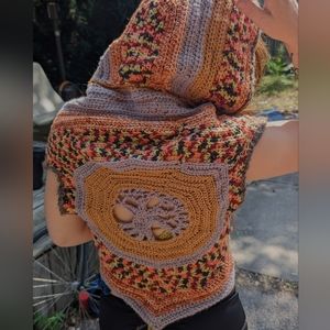 Handmade Crochet cropped vest